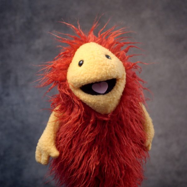 Red & Yellow Fur & Fleece Smol