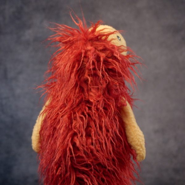 Red & Yellow Fur & Fleece Smol