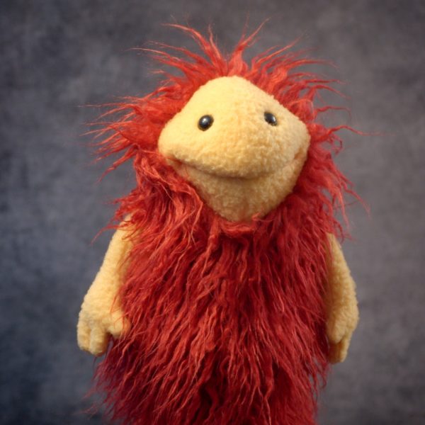 Red & Yellow Fur & Fleece Smol