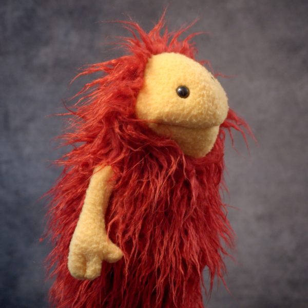 Red & Yellow Fur & Fleece Smol