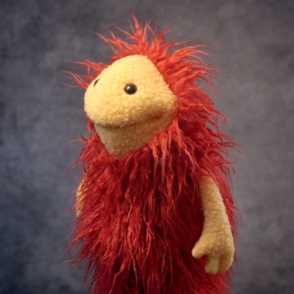 Red & Yellow Fur & Fleece Smol