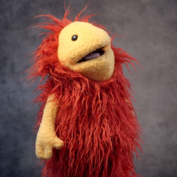 Red & Yellow Fur & Fleece Smol