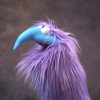 sonk_purpleblue_3.6.3 Sonk Puppets! Professional Practice Hand Puppet (purple and blue)