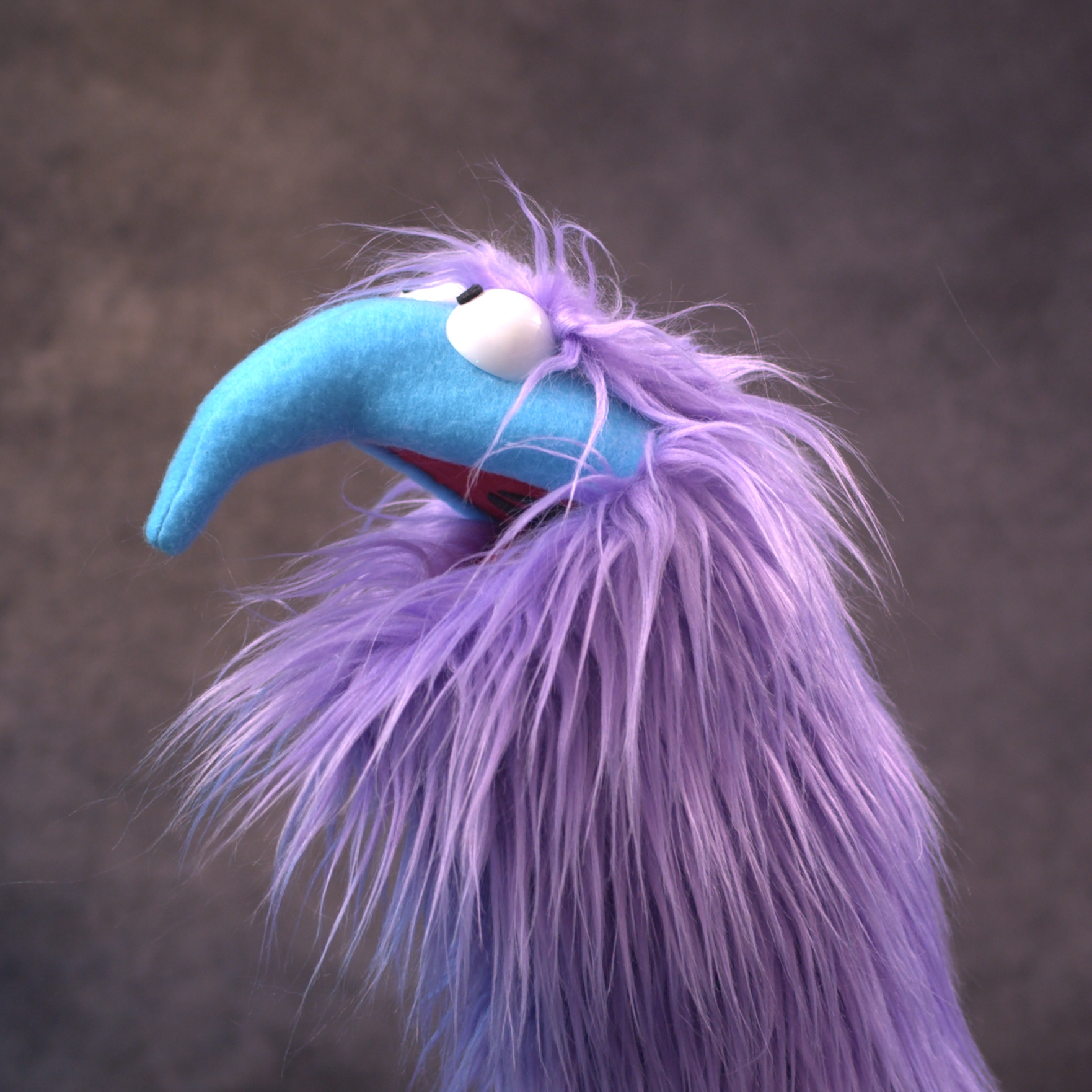 Sonk Puppets! Professional Practice Hand Puppet (purple and blue ...