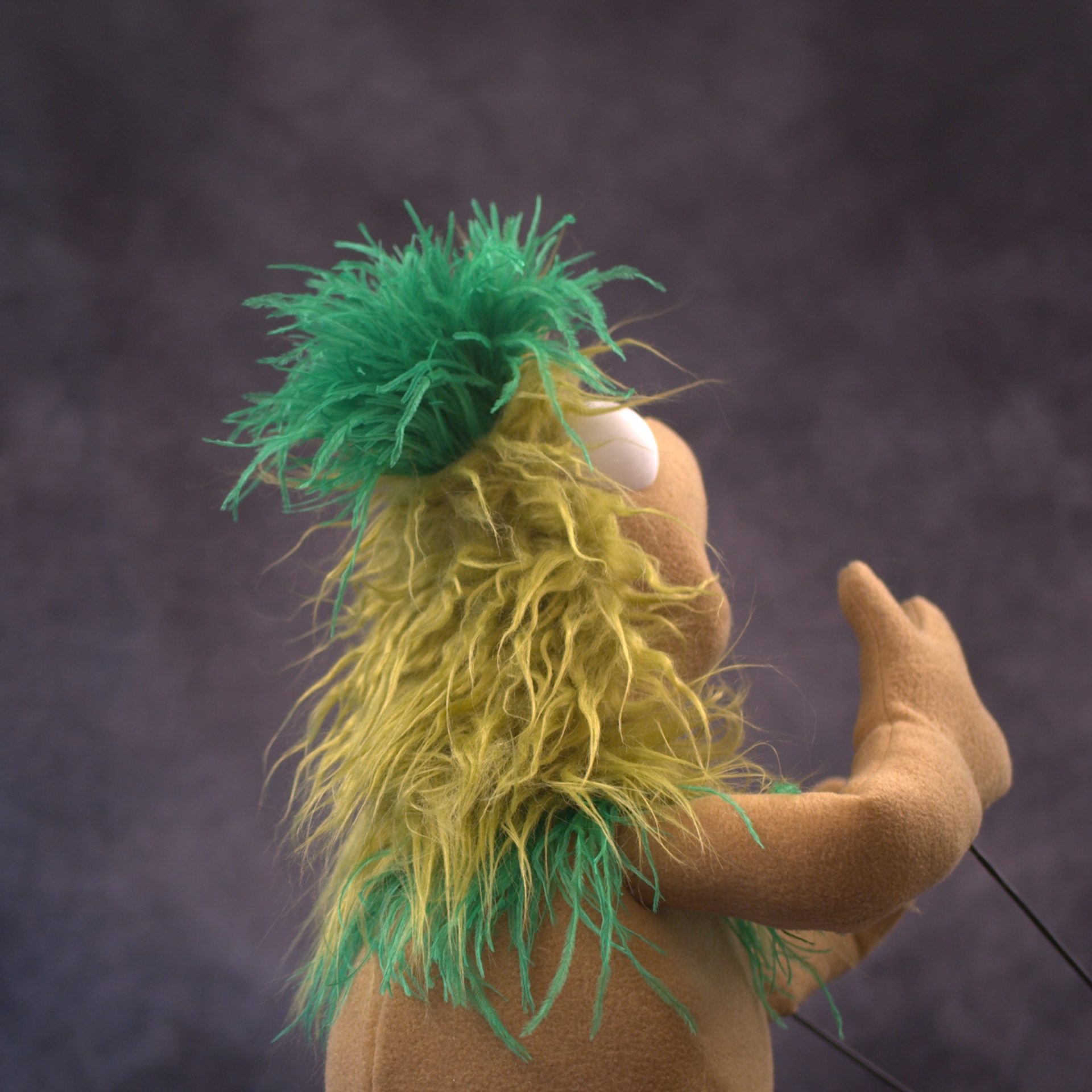 Greeblee (beige) Professional Hand Puppet – Operation: Puppet