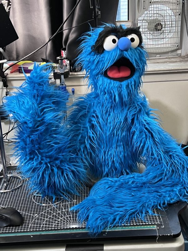 Live Hands Furry Monster with eyebrow mech