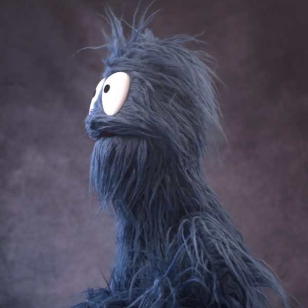 Floppy Fingered Furry Monster (blue)