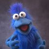 Blue Greeblee Professional Hand Puppet