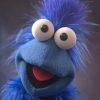 Blue Greeblee Professional Hand Puppet