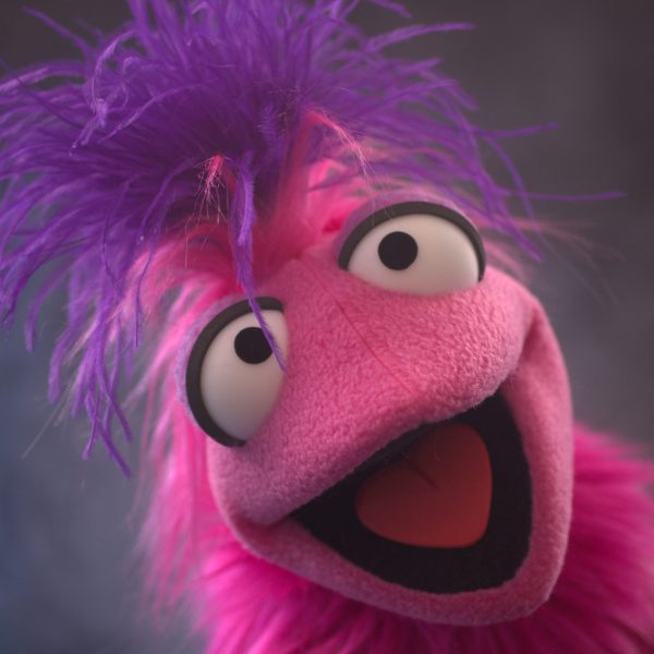 greeblee_pink_1.1.1 Pink Greeblee Professional Hand Puppet