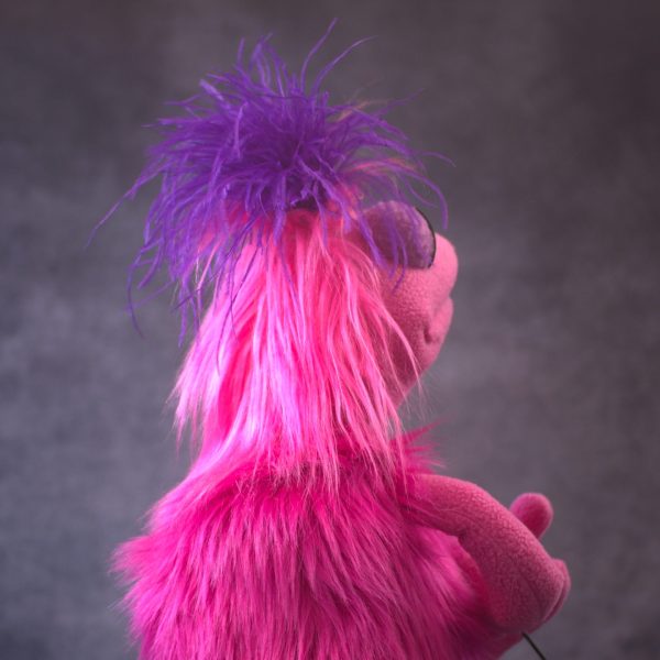 greeblee_pink_1.1.5 Pink Greeblee Professional Hand Puppet