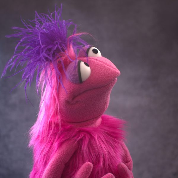 greeblee_pink_1.1.7 Pink Greeblee Professional Hand Puppet