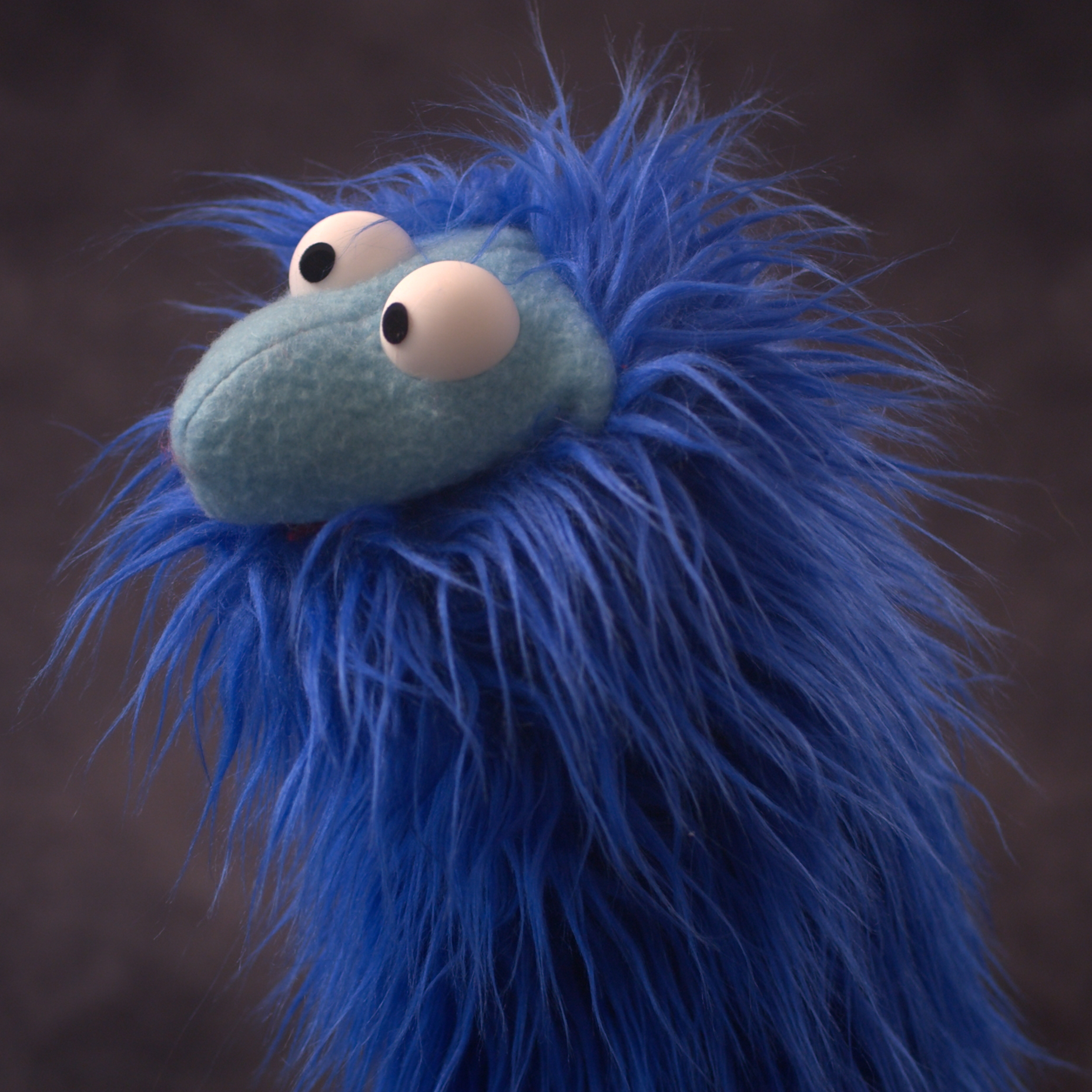 Sonk Puppets! Professional Practice Hand Puppet (blue) – Operation: Puppet