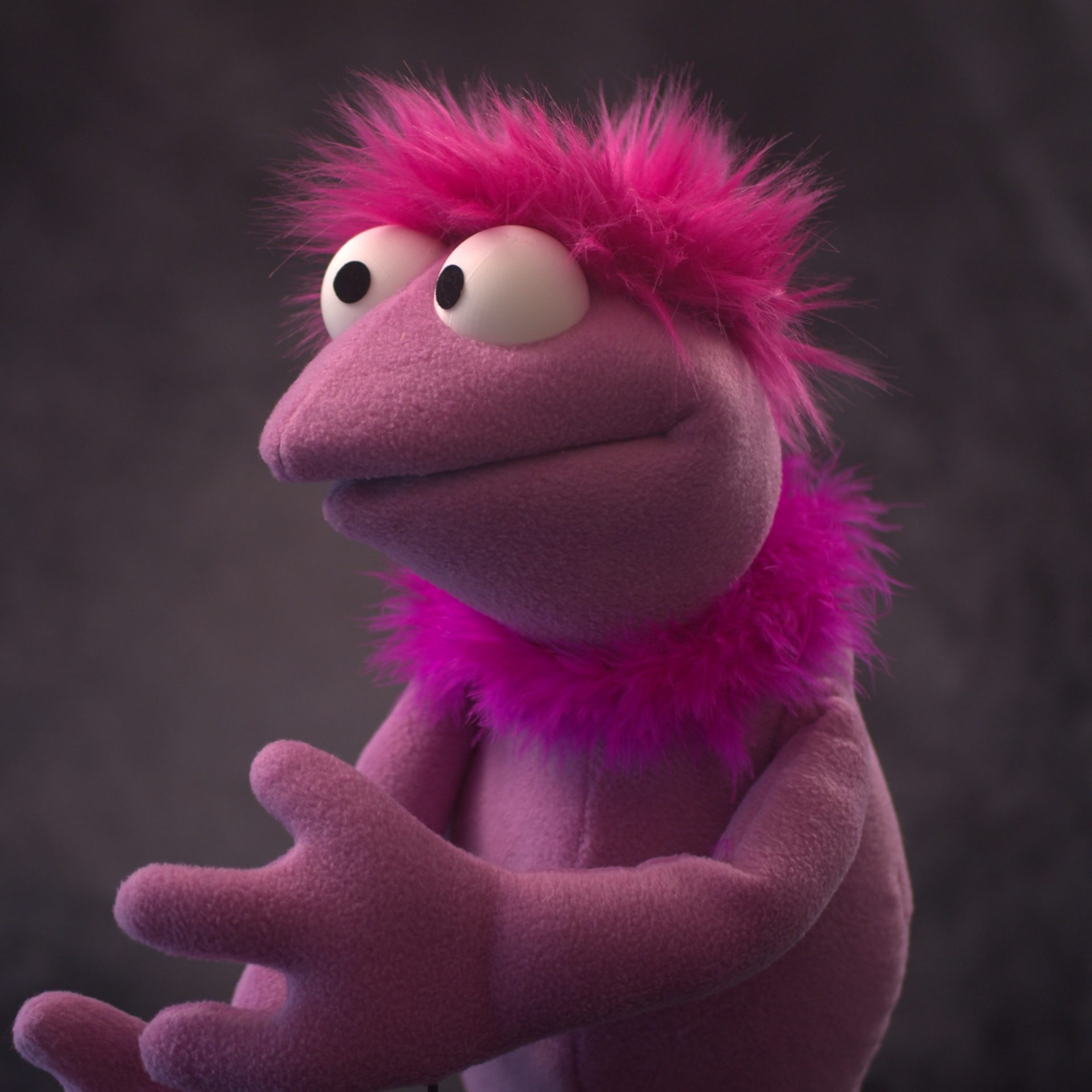 Pink Greeblee Professional Hand Puppet – Operation: Puppet