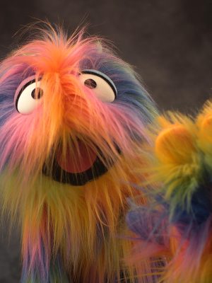 Live Hands Rainbow Furry Monster
