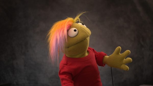 Rainbow Hair Hooman Hand Puppet
