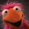 Orange & Pink Greeblee Hand Puppet