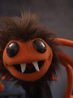 Schnurbs! Small form factor puppets! Spooky Spider!