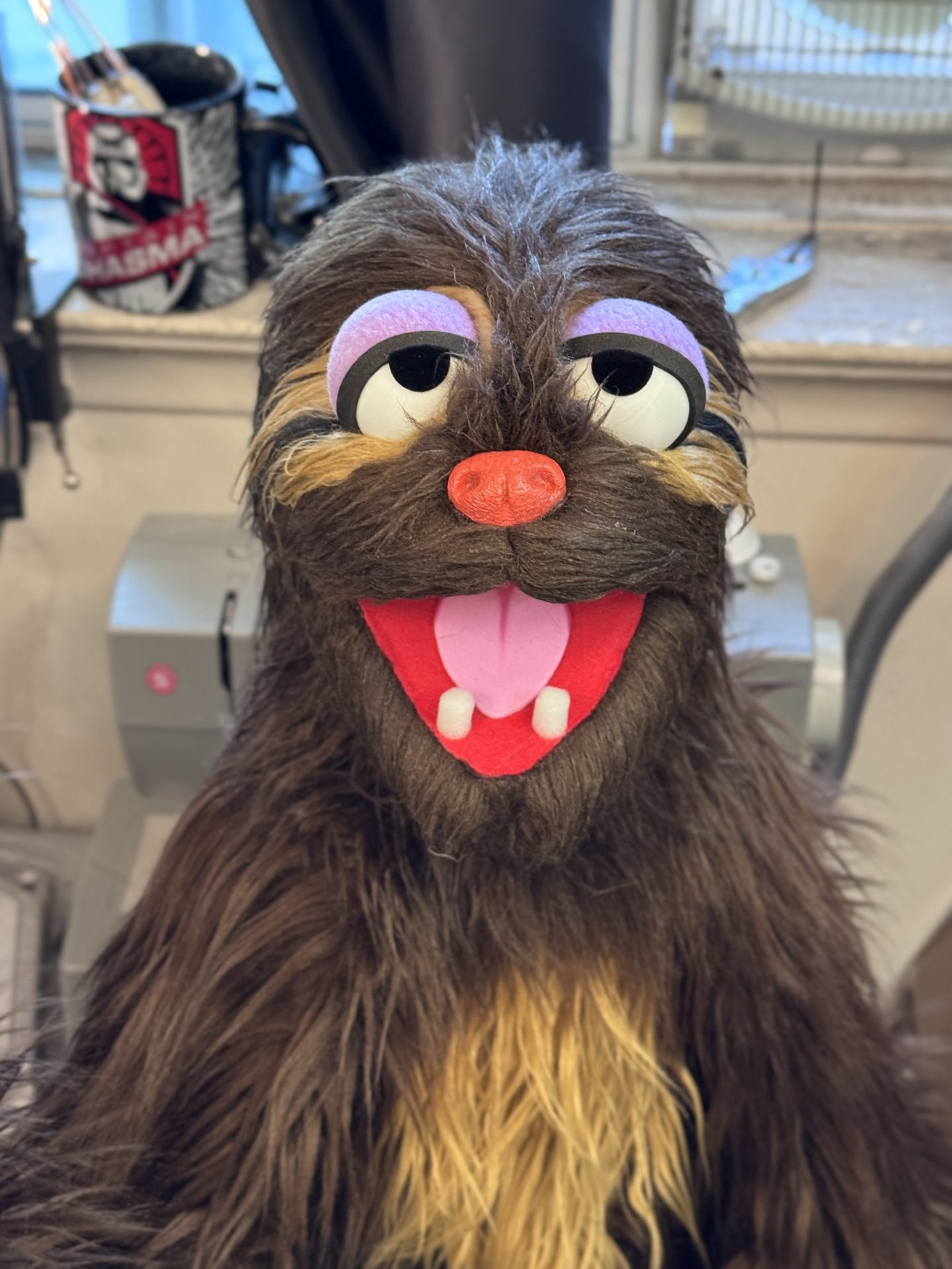 Custom Live Hands Sloth Puppet – Operation: Puppet