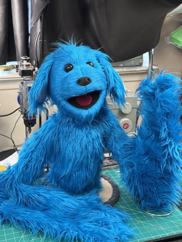 Custom Live Hands Dog Puppet