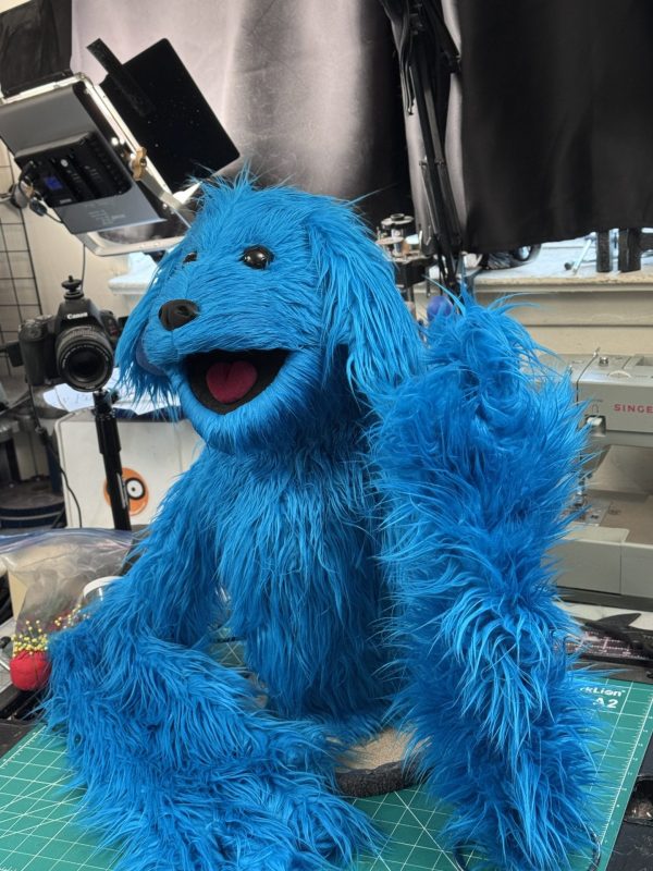 Custom Live Hands Dog Puppet