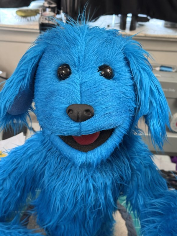 Custom Live Hands Dog Puppet