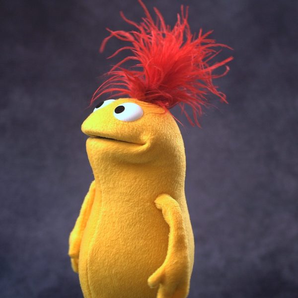 Yellow Smol Hand Puppet