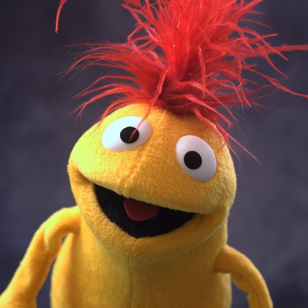 Yellow Smol Hand Puppet