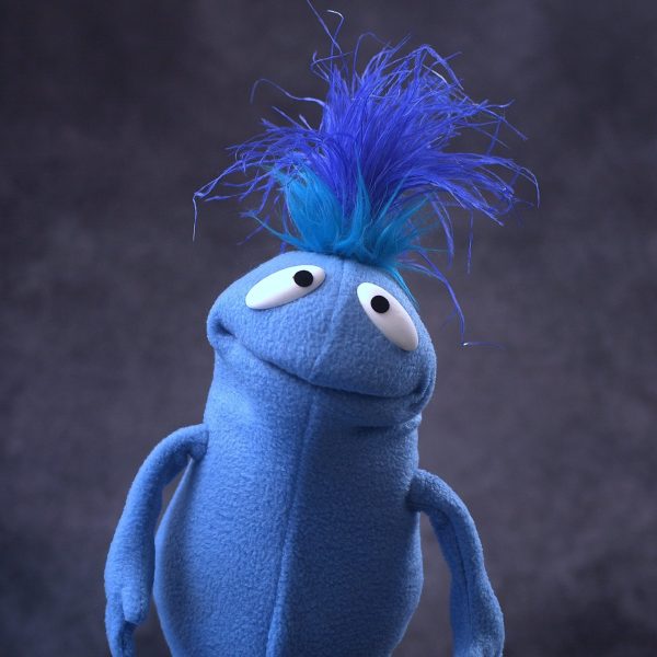 Blue Smol Hand Puppet