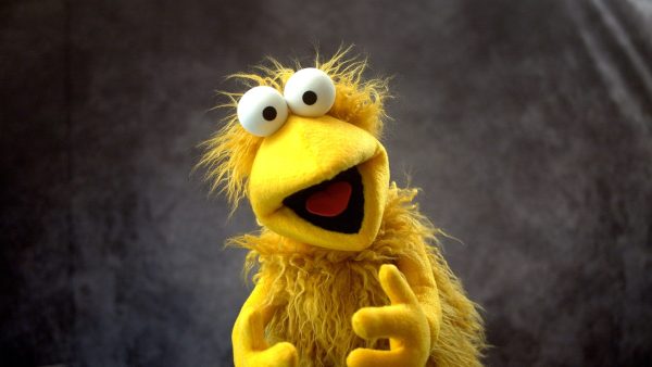 Yellow Greeblee Hand Puppet