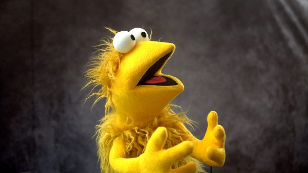 Yellow Greeblee Hand Puppet