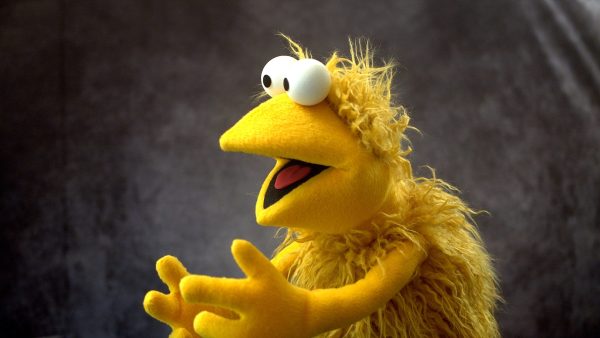 Yellow Greeblee Hand Puppet