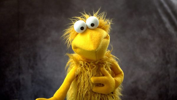 Yellow Greeblee Hand Puppet