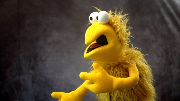 Yellow Greeblee Hand Puppet