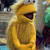 Yellow Greeblee Hand Puppet (Commission)