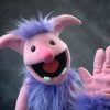 ogre_1.1.1 Live Hands Puppet Pink and Purple Ogre