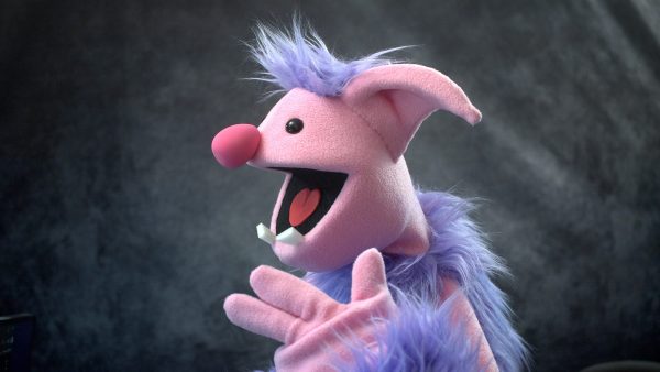 ogre_1.1.3 Live Hands Puppet Pink and Purple Ogre