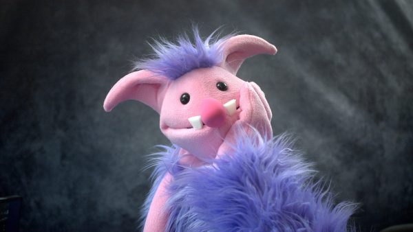 ogre_1.1.5 Live Hands Puppet Pink and Purple Ogre