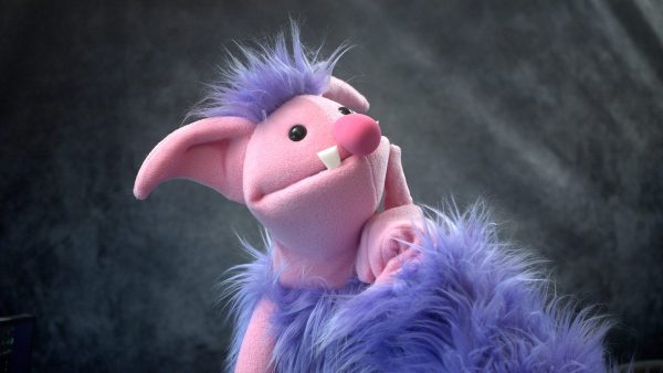 ogre_1.1.6 Live Hands Puppet Pink and Purple Ogre