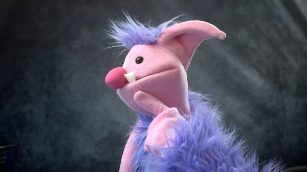 ogre_1.1.7 Live Hands Puppet Pink and Purple Ogre