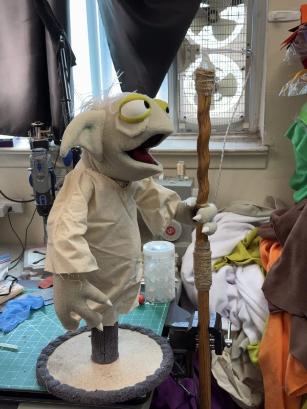 Custom Goblin Wizard with robe and staff