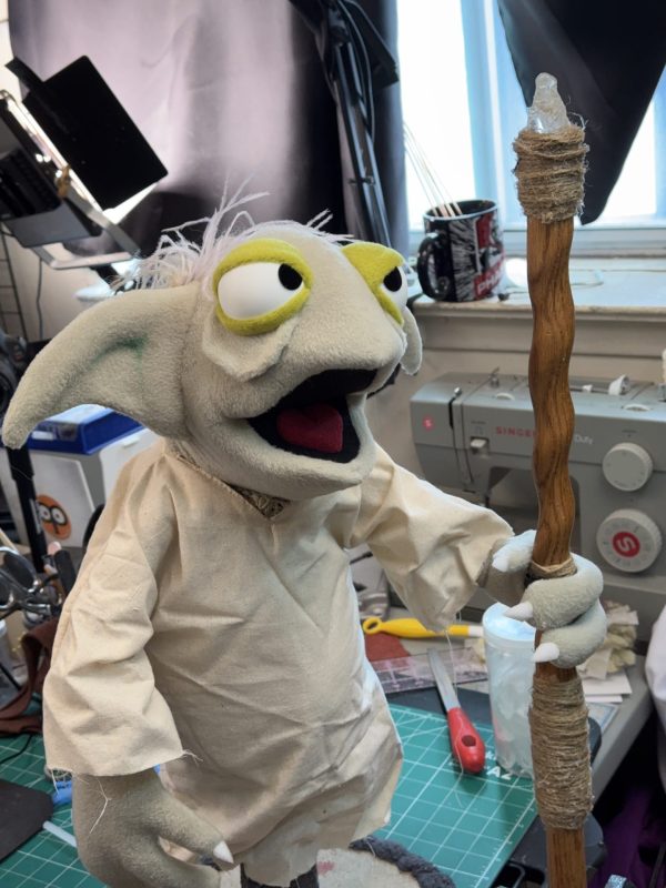 Custom Goblin Wizard with robe and staff