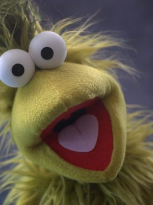 Greeblee Hand Puppet (green)