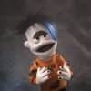 Goth Hooman Professional Hand Puppet