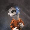 Goth Hooman Professional Hand Puppet