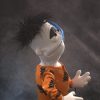 Goth Hooman Professional Hand Puppet