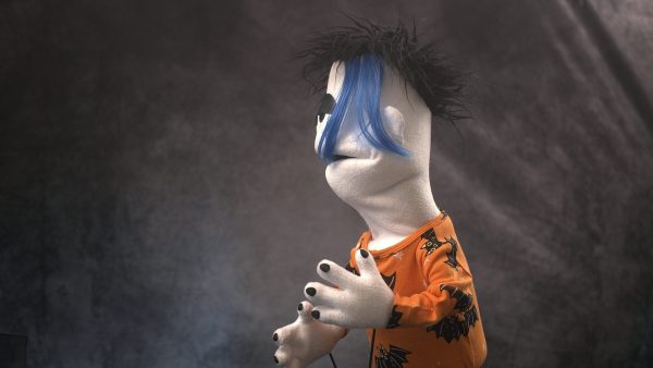 Goth Hooman Professional Hand Puppet