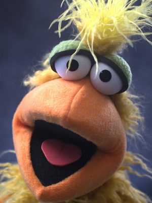 Greeblee Hand Puppet (orange)