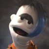 Goth Hooman Professional Hand Puppet