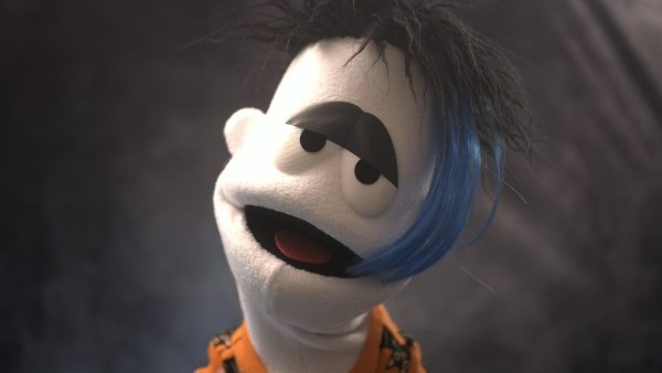 Goth Hooman Professional Hand Puppet